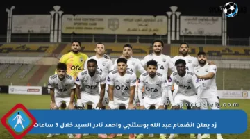 زد يعلن انضمام عبد الله بوستنجي وأحمد نادر السيد خلال 3 ساعات